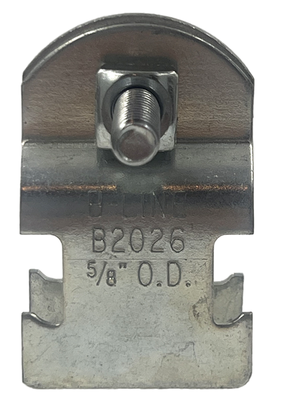 Eaton B2026AL B-Line  5/8-Inch OD Pipe/Conduit Clamp 5/8-Inch OD Alum