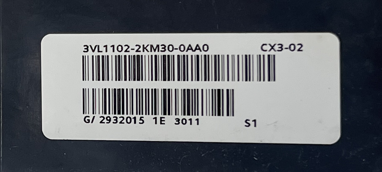 Siemens HCX3B020 Circuit Breaker 20A 480V 3P 65kA