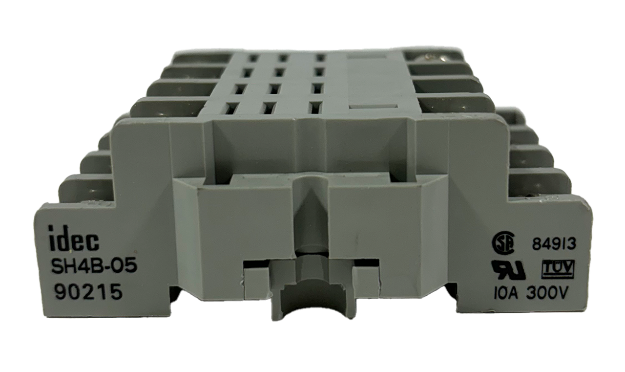 IDEC SH4B-05 Relay Socket 4P DIN Rail Screw Type