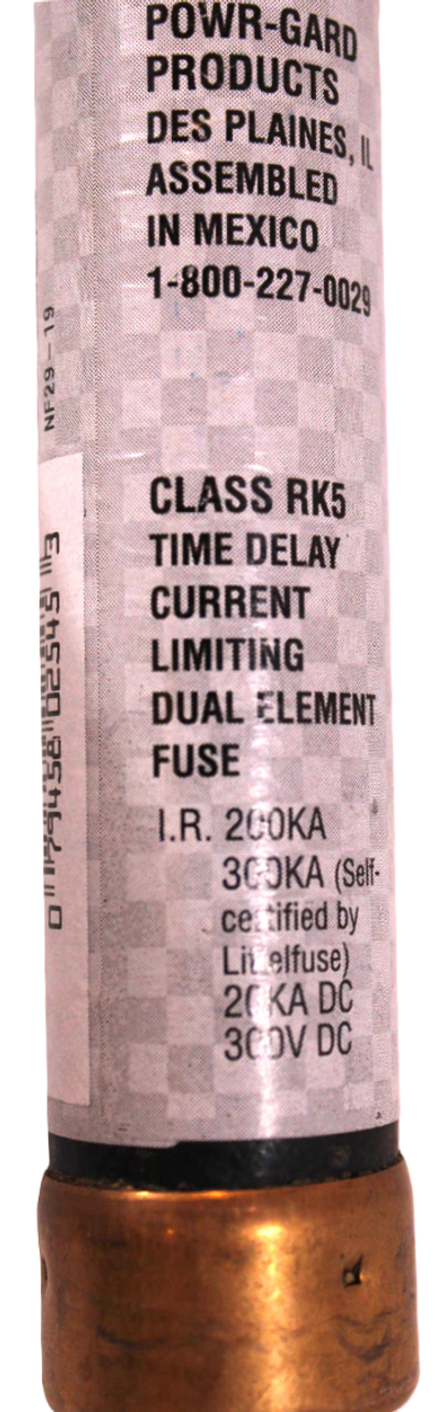 Littelfuse FLSR060ID Fuse 60A 600V 20kA Class RK5 Dual-Element Time-Delay