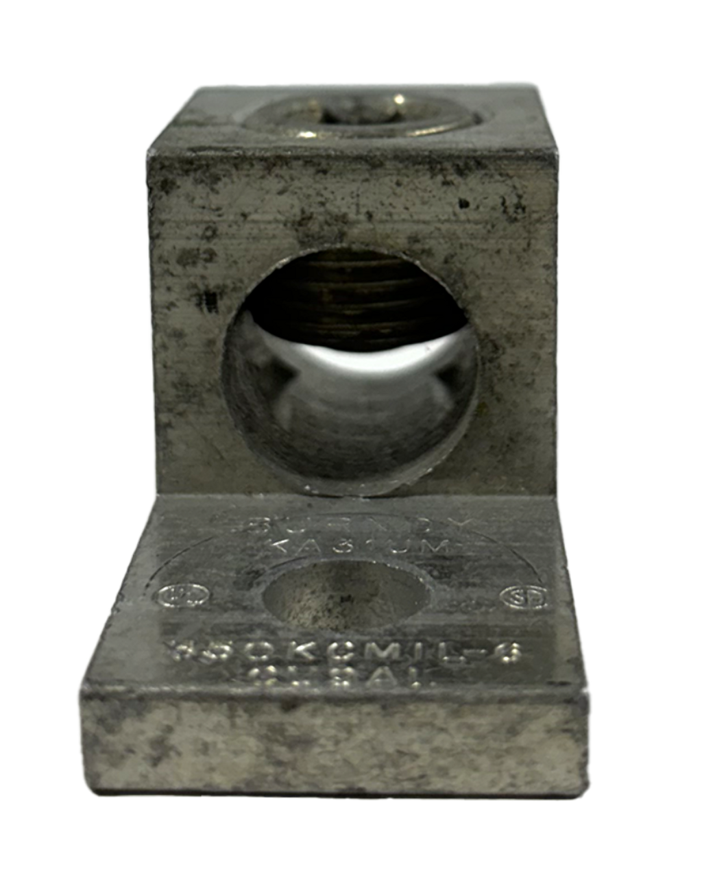 Burndy KA31UM Aluminum Mechanical Lug 350 kcmil-6 1 Port 1 Hole