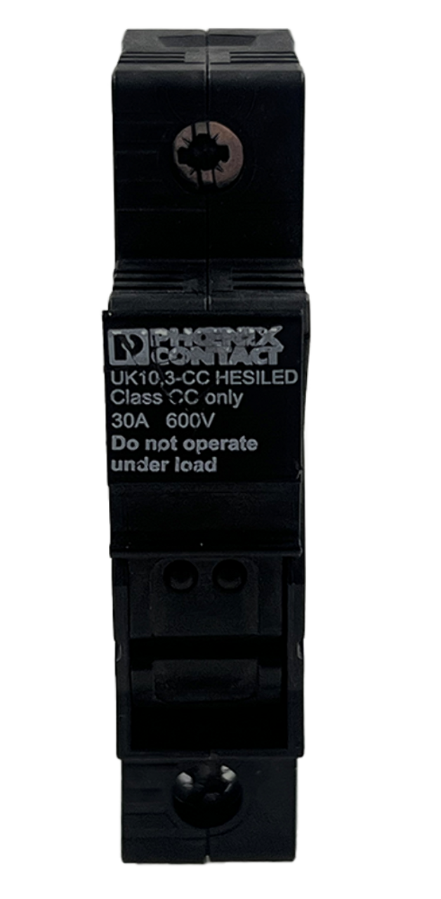 Phoenix Contact  UK 10,3-CC HESI N Fuse Modular Terminal Block 30A 600V 1P