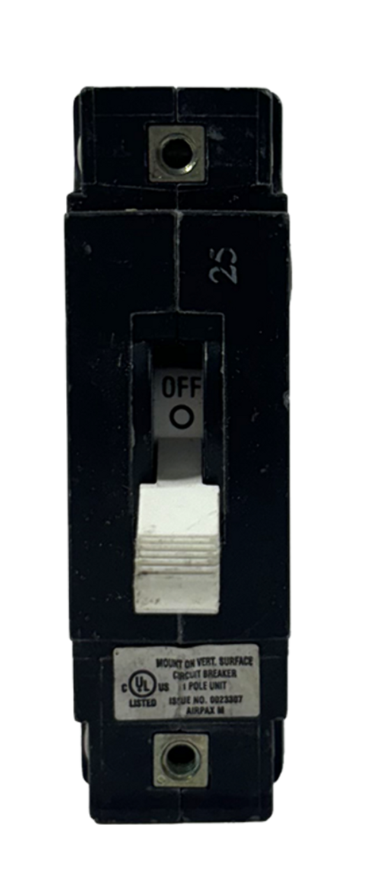 Airpax LELK1-1RS4-30452-25 Breaker 25A 80V 1P 50kA Bullet Style
