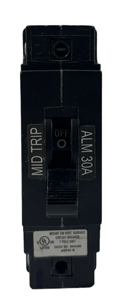 Airpax LMLB1-1RLS4R-36825-30-V Breaker 30A 80V 1P 50kA Bullet Style