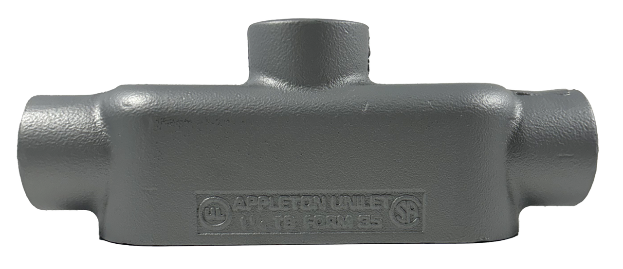 Appleton TB125-A Conduit Body 1 1/4 Inch Aluminum TB-Type Form 85 Unilet Threaded