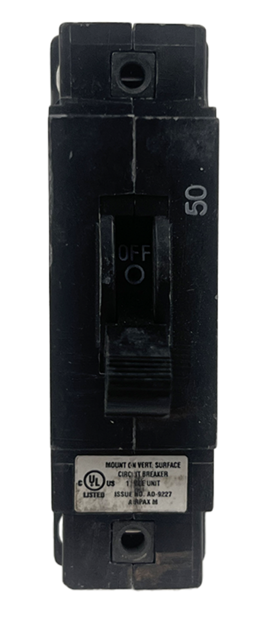 Airpax LELK1-1REC5-32148-50-V Breaker 50A 80V 1P 50kA Bullet Style