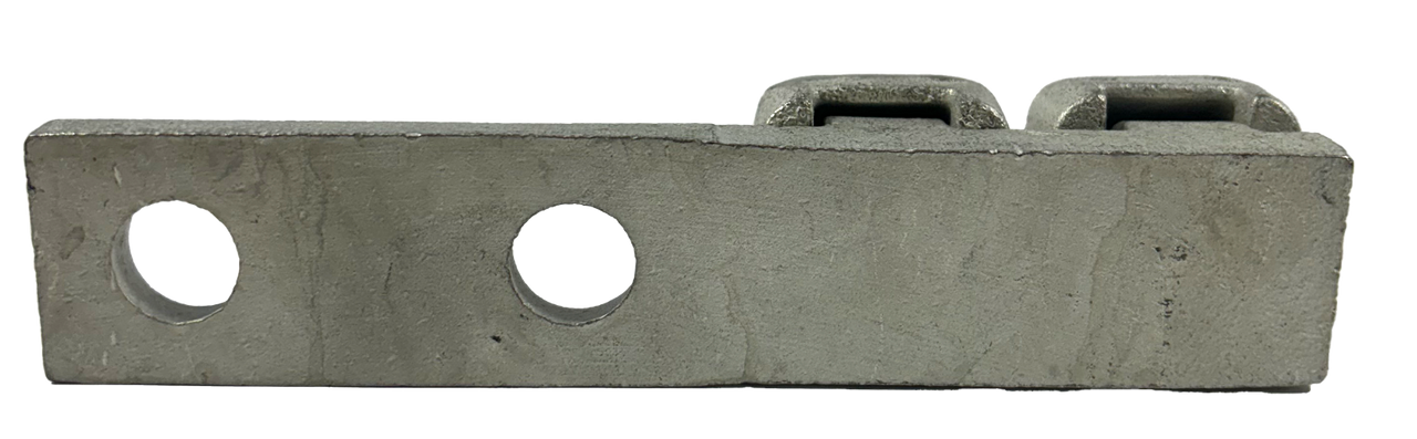 Burndy QQA312N Clamping Lug Heavy Duty 2 Hole 250-350 kcmil 1/2 IN Stud 2 Screws