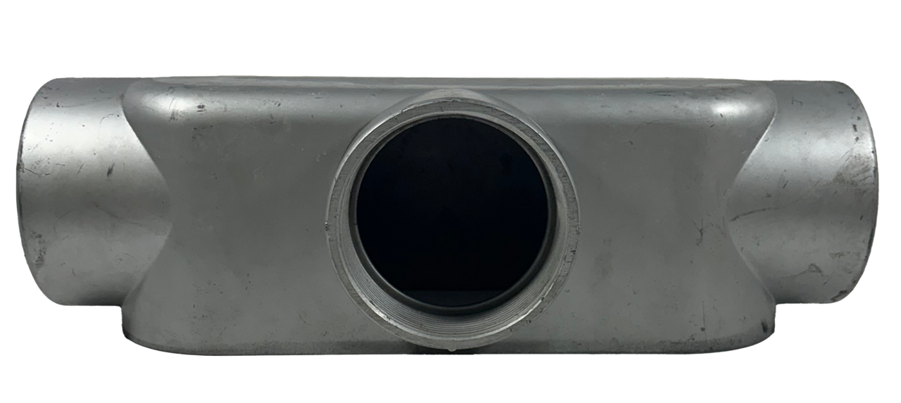 Red Dot T4 Conduit Body 4 Inch T-Style Die Cast Aluminum