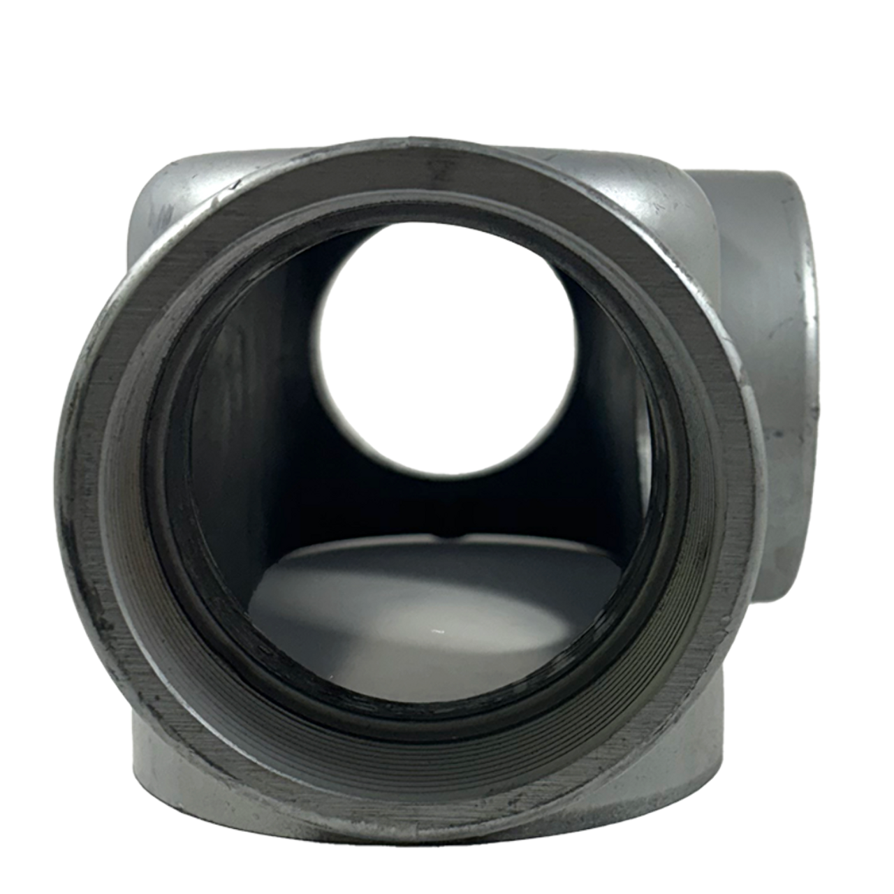 Red Dot T4 Conduit Body 4 Inch T-Style Die Cast Aluminum
