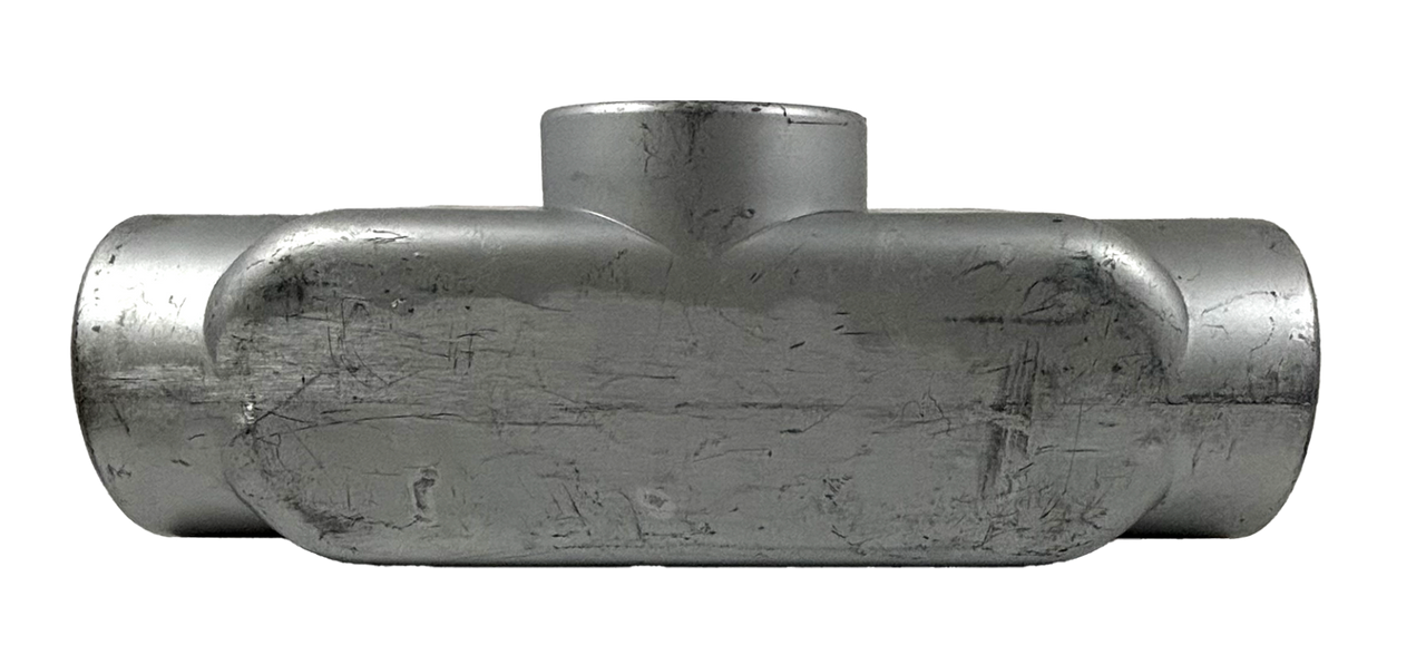 Red Dot T4 Conduit Body 4 Inch T-Style Die Cast Aluminum