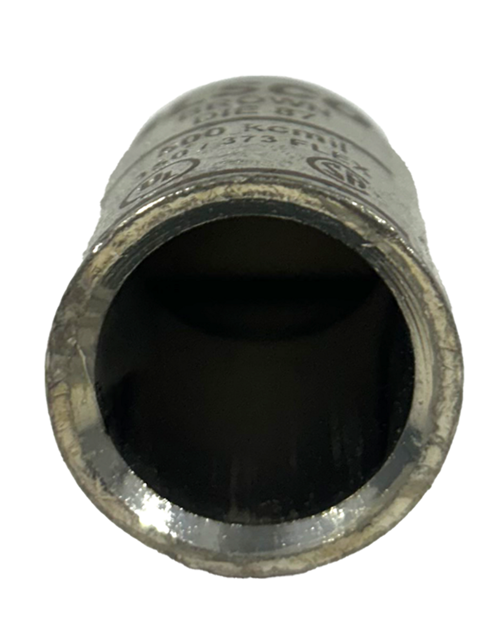 Ilsco CSWS-500-58 Compression Lug 500 kcmil 5/8 IN Bolt Sight Window Copper Tin Plated