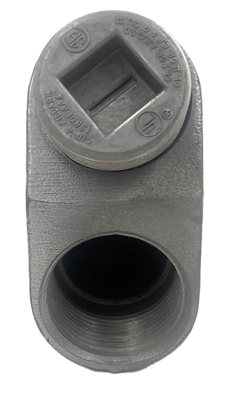 Killark EY-4 Seal Fitting 1 1/4 Inch AL Female/Female For Hazardous Locations