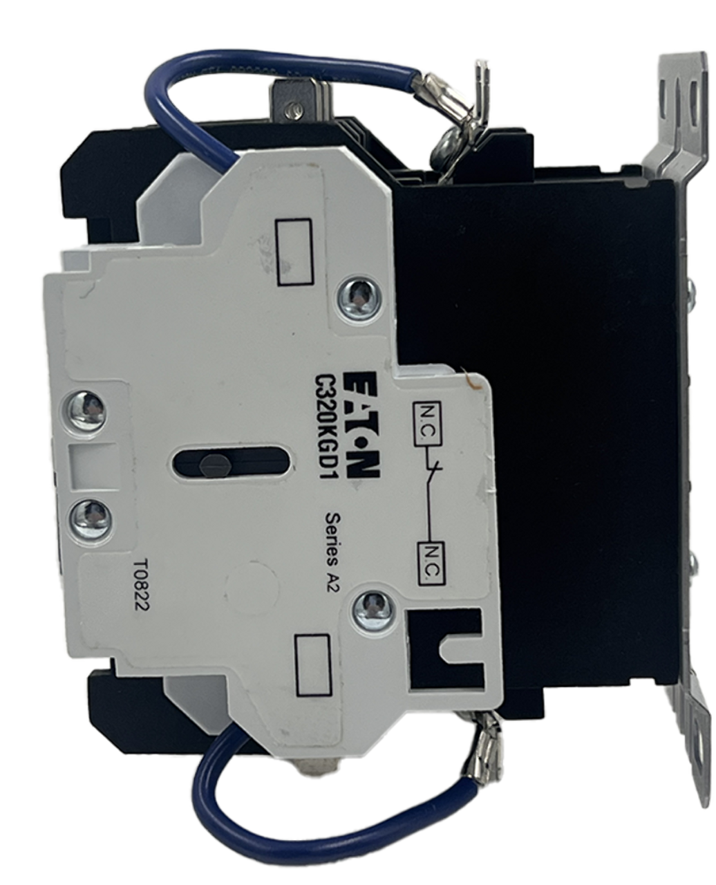 Eaton C25DND3251T Contactor 25A 24V Coil 3P Non-Reversing Metal Mounting Plate