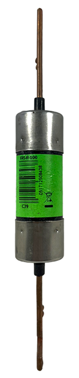 Bussmann FRS-R-100 Fuse 100A 600V 200kA Class RK5 Energy Efficient Dual Element
