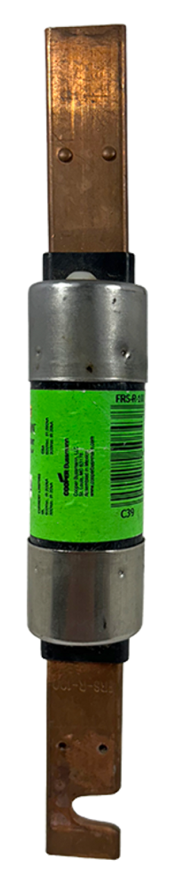 Bussmann FRS-R-100 Fuse 100A 600V 200kA Class RK5 Energy Efficient Dual Element