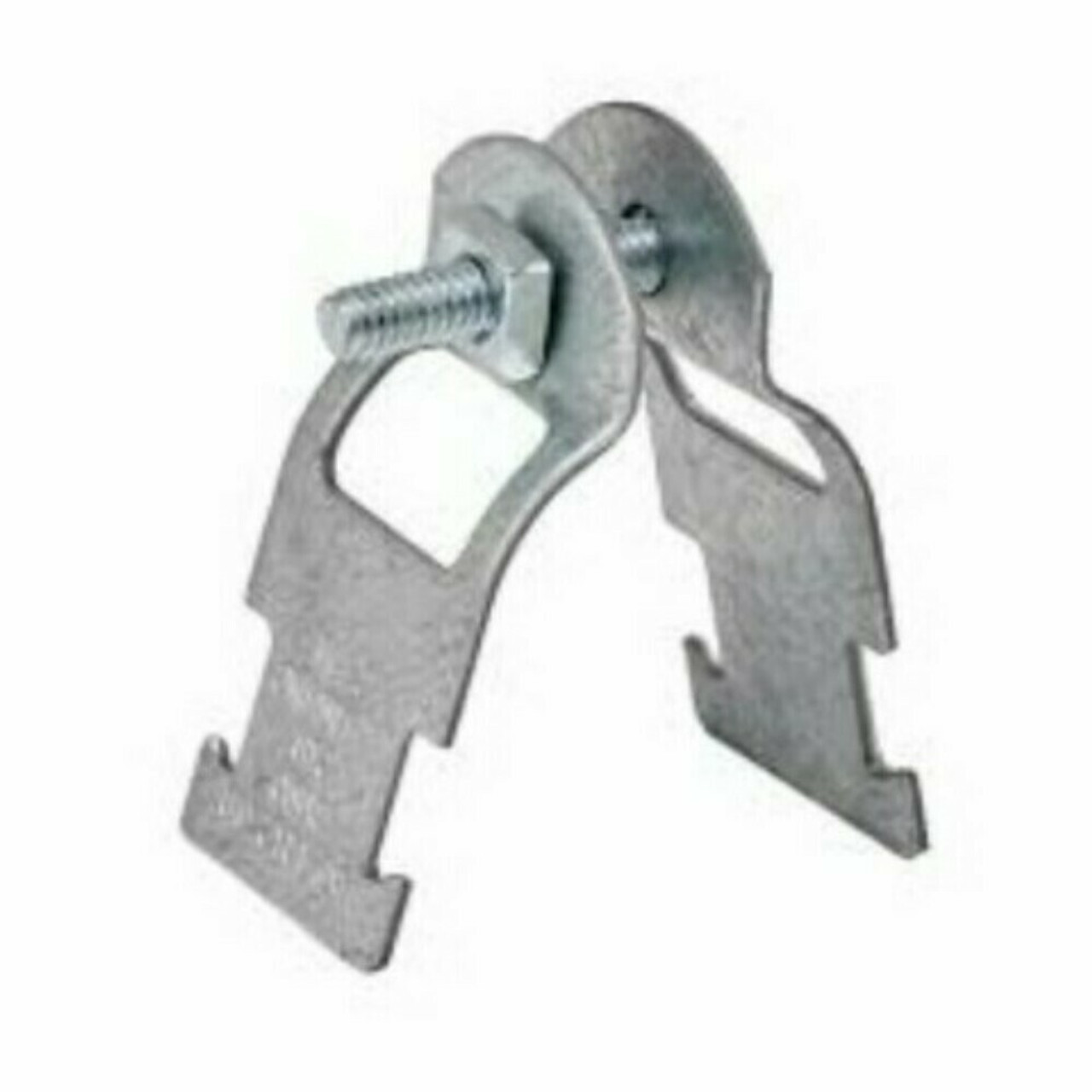 Cooper B-Line B2213ZN Multi-Grip Pipe Clamp Thinwall IMC Rigid 2-Inch Zinc Plated Steel Box of 50