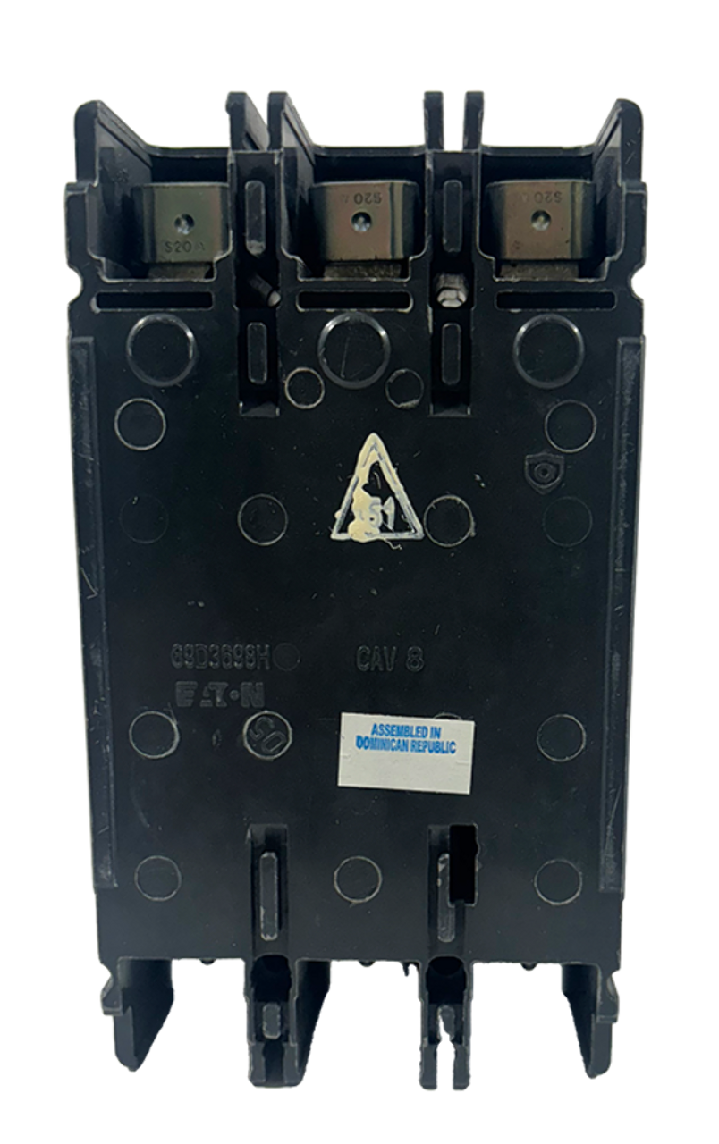 Eaton EGS3015FFG Breaker 15A 600Y/347V 3P 22kA Fixed Magnetic Trip Bolt-On