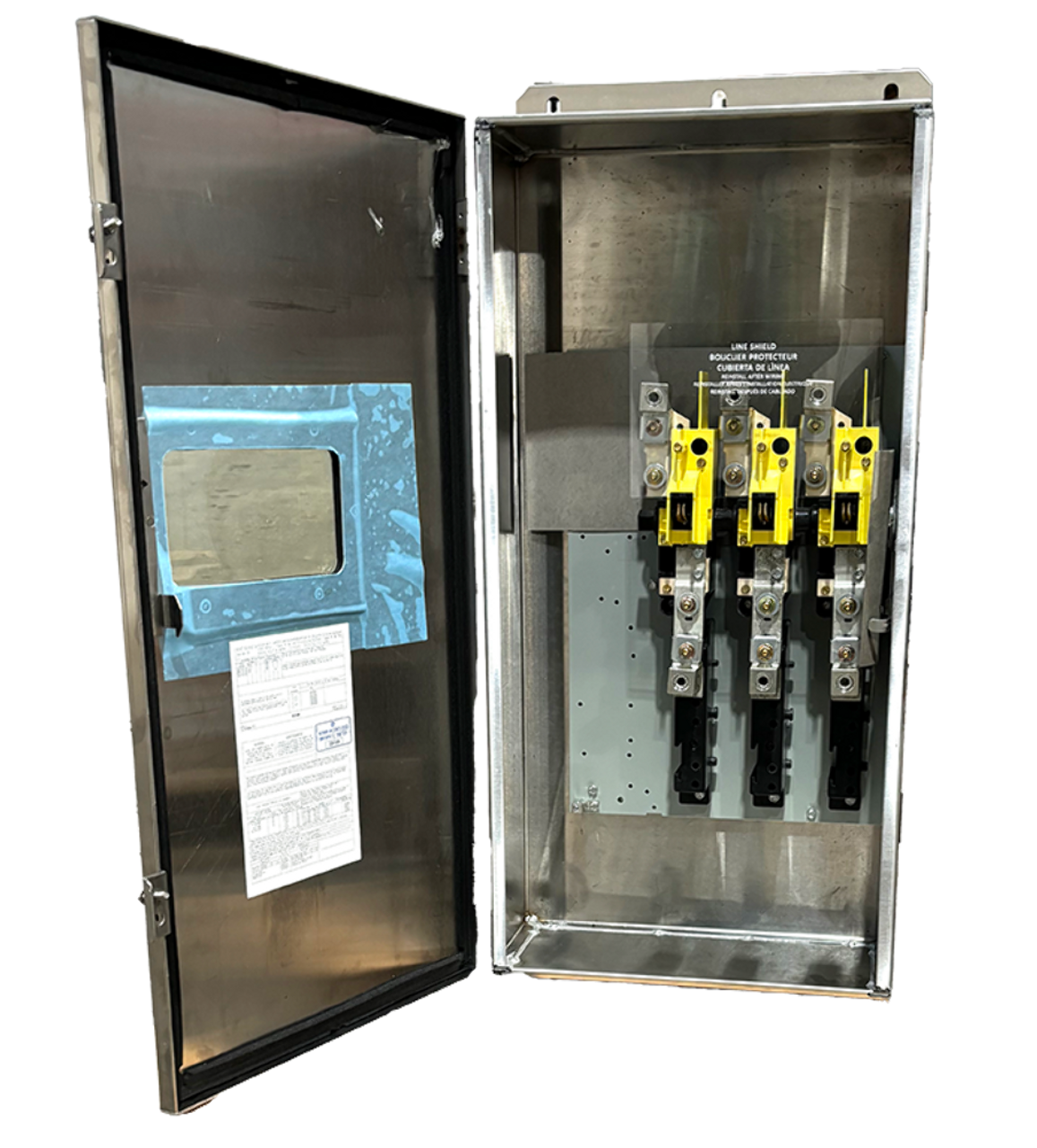Eaton 4HD364NFW Safety Switch 200A 600V 3P NEMA 4/4X Non-Fusible No Neutral