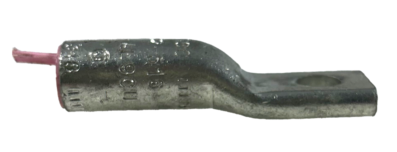 Ilsco ALNS-2-516 Surecrimp Compression Lug 1 Hole 5/16 In Bolt Size AL Tin Plated