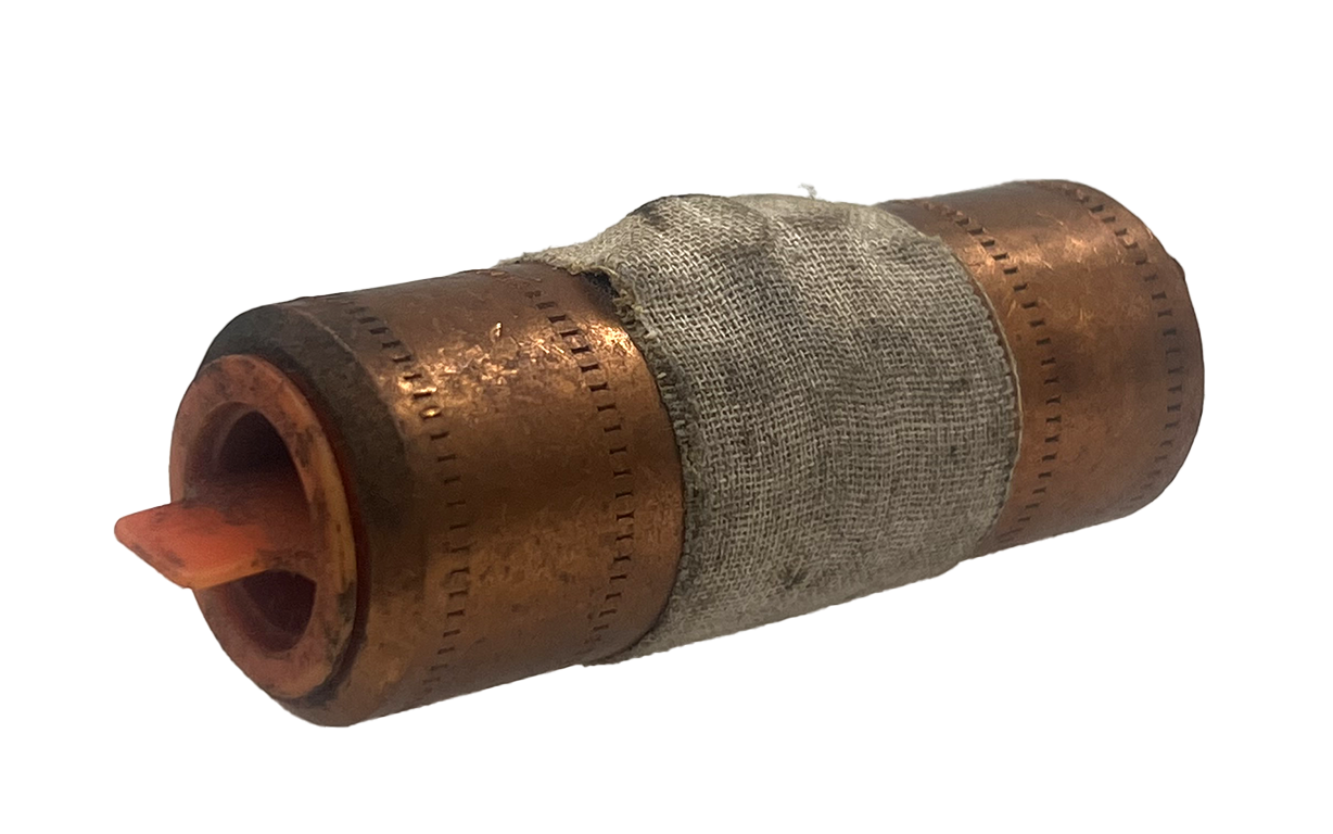 Burndy YGHS29 Copper Irreversible Compression Ground Splice – 250 kcmil, HYGROUND System