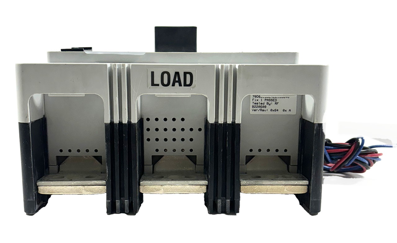 Eaton LDC3400T52VWA0601H09 Breaker 400A 3P 200kA at 240V W/Trip Unit and Auxiliary