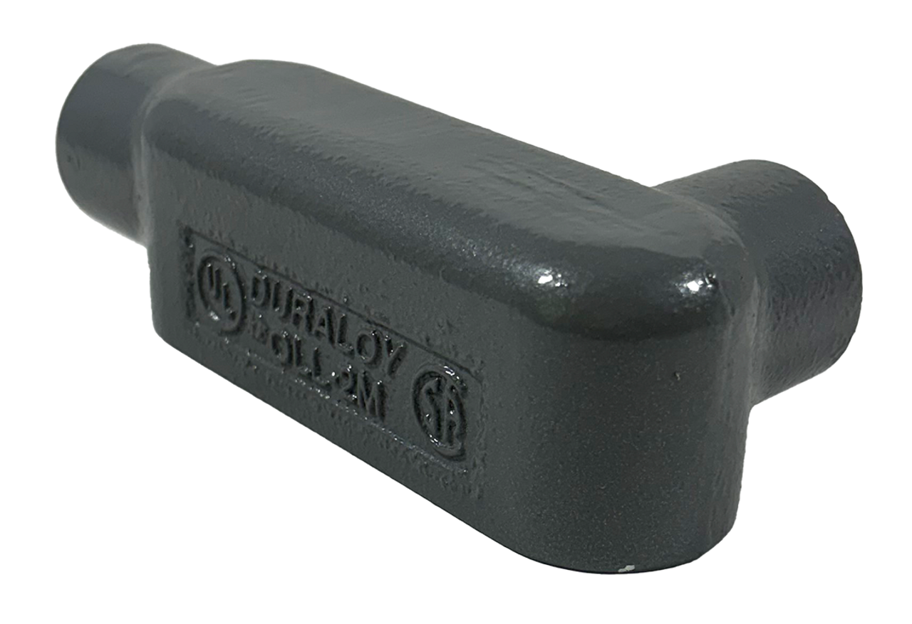 Killark OLL-2MCG Conduit Body 3/4 Inch Type LL Malleable Iron With Cover And Gasket