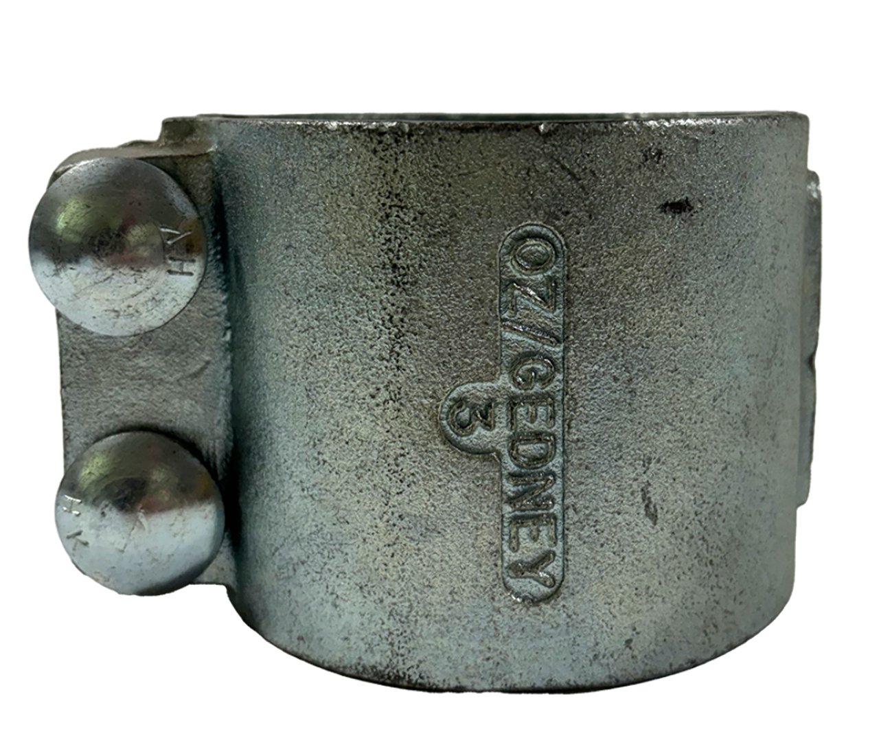 OZ-Gedney SSP300 Split Coupling 3 Inch Threaded Malleable Iron Zinc Plated