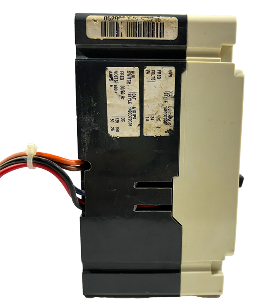 Cutler-Hammer FD3175L Breaker 175A 600V 3P 18kA W/ A1X1PK Auxiliary Switch