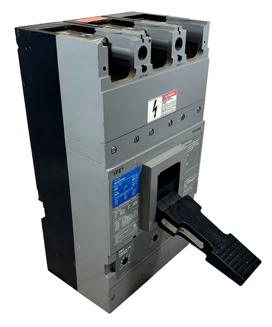 Siemens MD63F800 Breaker 800A Frame 600V 3P 25kA W/ 800A MD63T800 Trip Unit