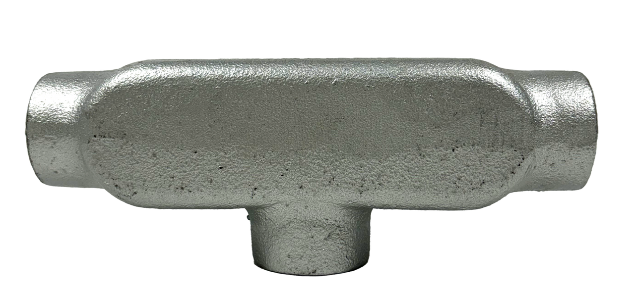 Crouse-Hinds T75M Conduit Body 3/4 Inch T Shape Malleable Iron Form 5