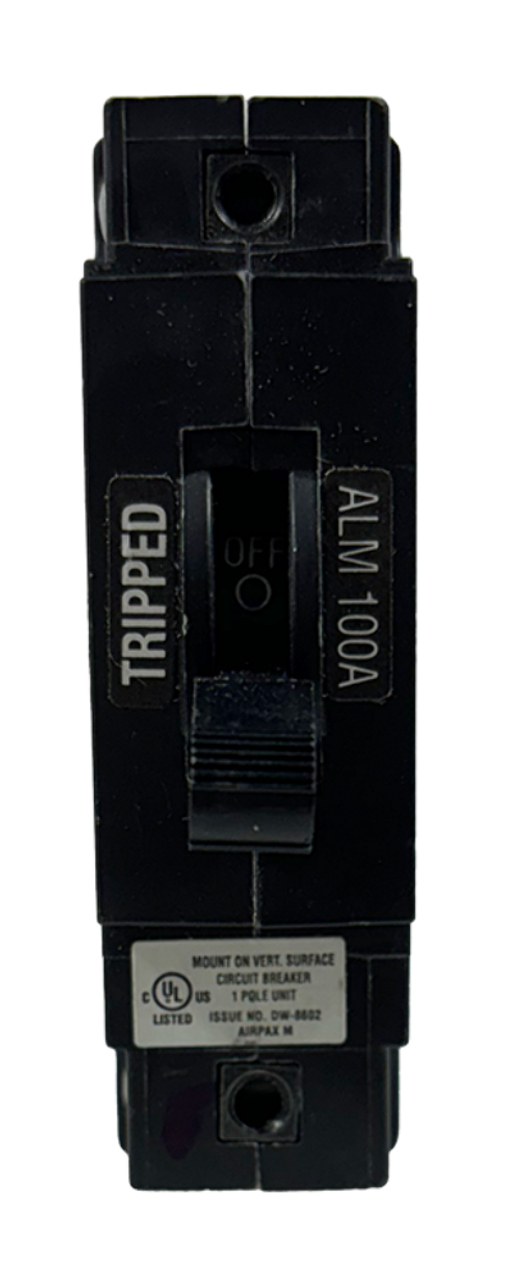 Airpax LMLB1-1RLS4R-36825-100-V Breaker 100A 80V 1P 50kA Panel Mount
