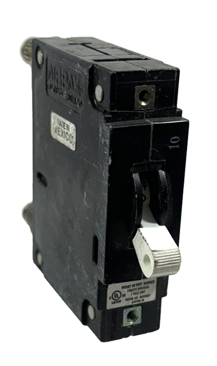 Airpax LELK1-1RS4-30452-10 Breaker 10A 80V 1P 50kA Panel Mount