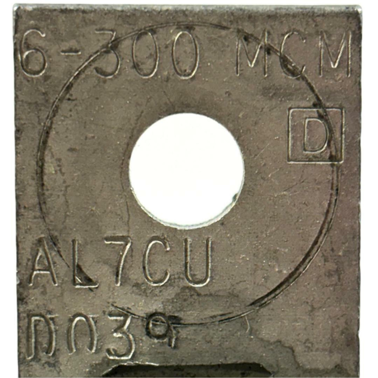 Square D D039 Aluminum Mechanical Lug 6 - 300 MCM 1 Port 1 Hole