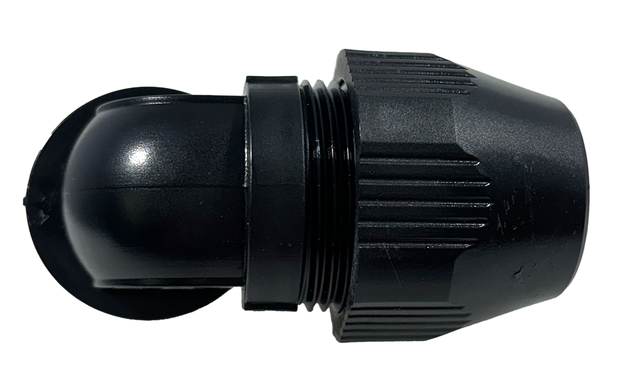 Thomas and Betts LT975P Conduit Connector 3/4 Inch Bullet Liquidtight 90 Degree Thermoplastic Black