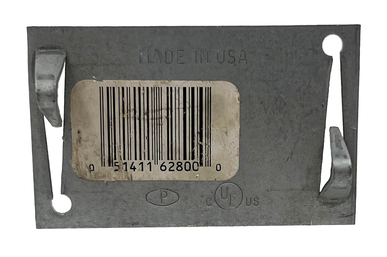Halex 62800 Nail Plate 1 1/2 X 2 1/2 Inch Steel Indoor