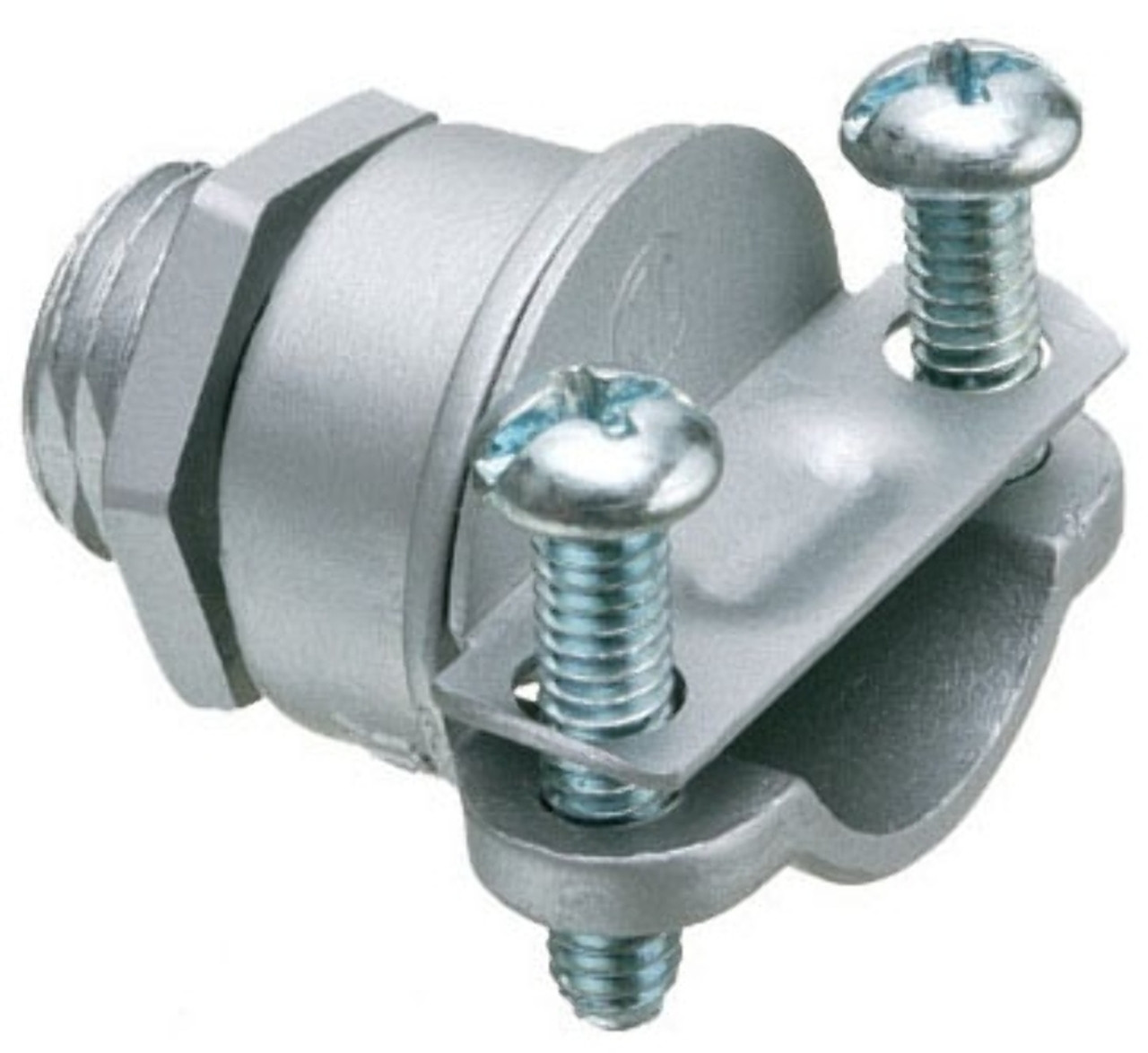 Arlington 4200 Twin Screw Flex Connector 3/8-Inch Die Cast Zinc