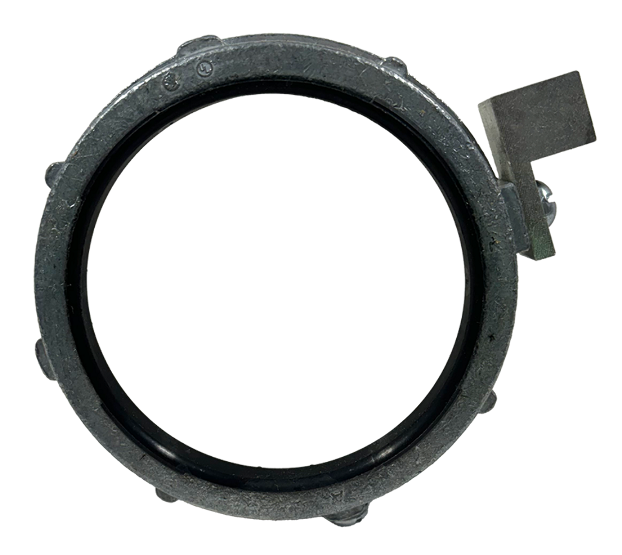 Arlington 458 Grounding Bushing 3 1/2 Inch Insulated Threaded Zinc Die Cast