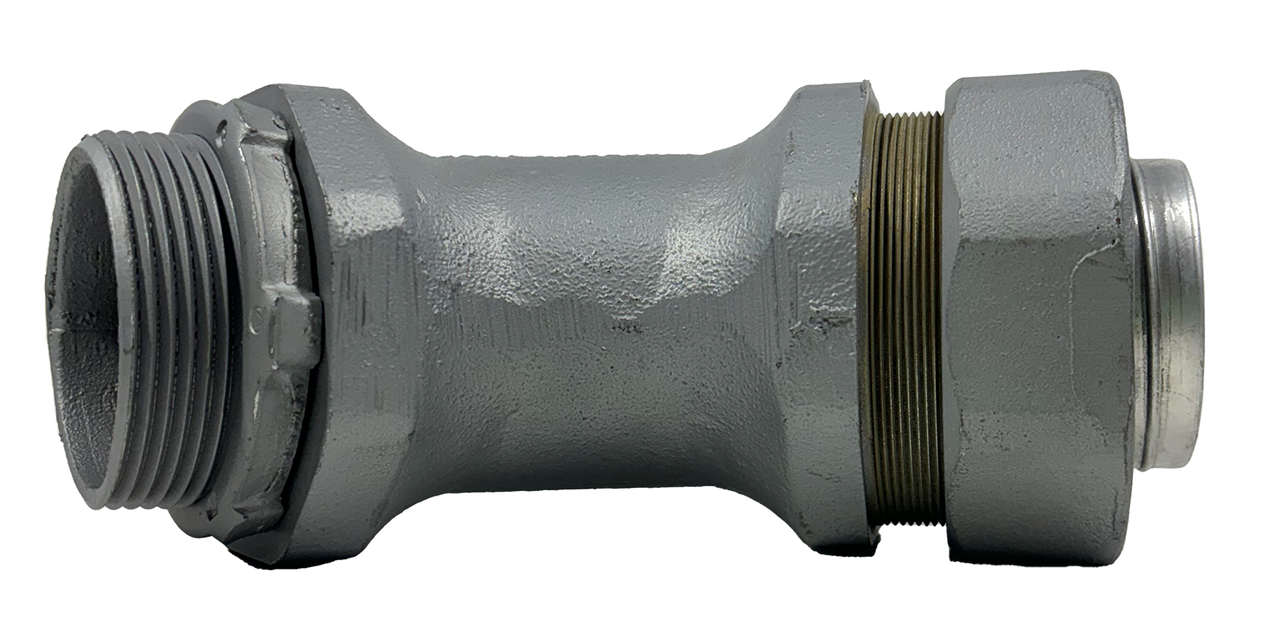 Appleton ST-45250 Liqtite Connector 2 1/2 Inch 45 Degree Pwdr Coated Malleable Iron Non-Insulated