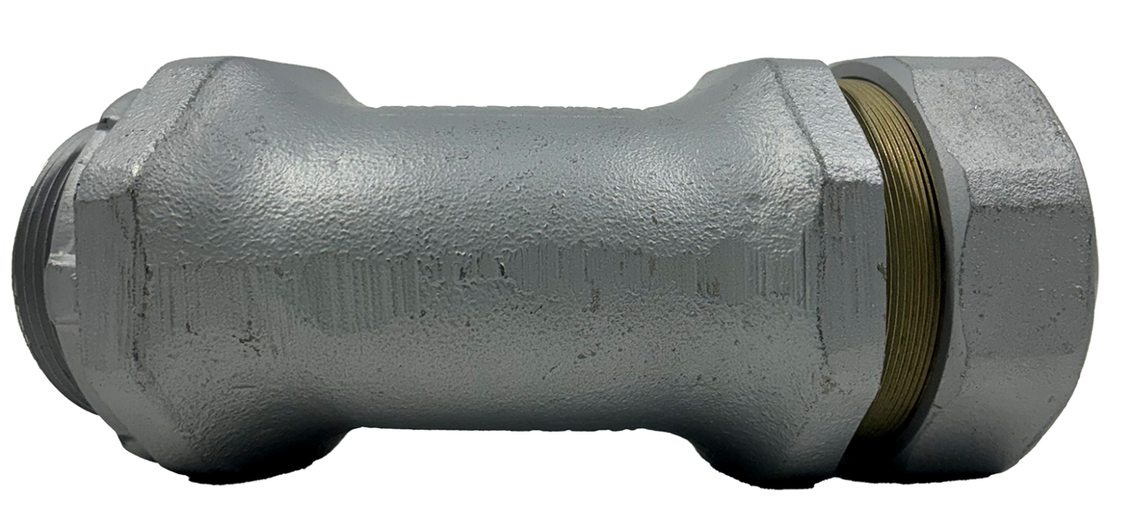 Appleton ST-45250 Liqtite Connector 2 1/2 Inch 45 Degree Pwdr Coated Malleable Iron Non-Insulated