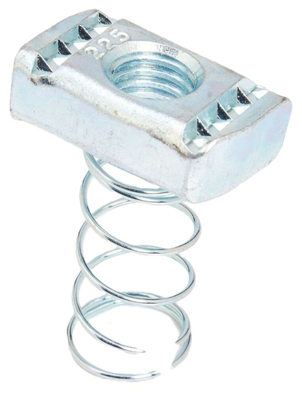 Cooper B-Line N223ZN Spring Nut 5/16-In 18 Thread 1/4-In Nut Steel Box of 100