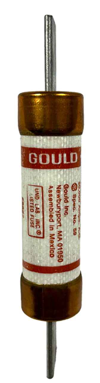 Gould OT80 Fuse 80A 250V 50kA One-Time Class K5 Fast-Acting 