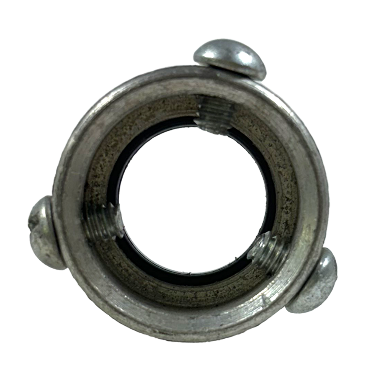 OZ-Gedney SB-50 Insulated Malleable Bushing 1/2-In Zinc Plated Steel Threadless Box of 50