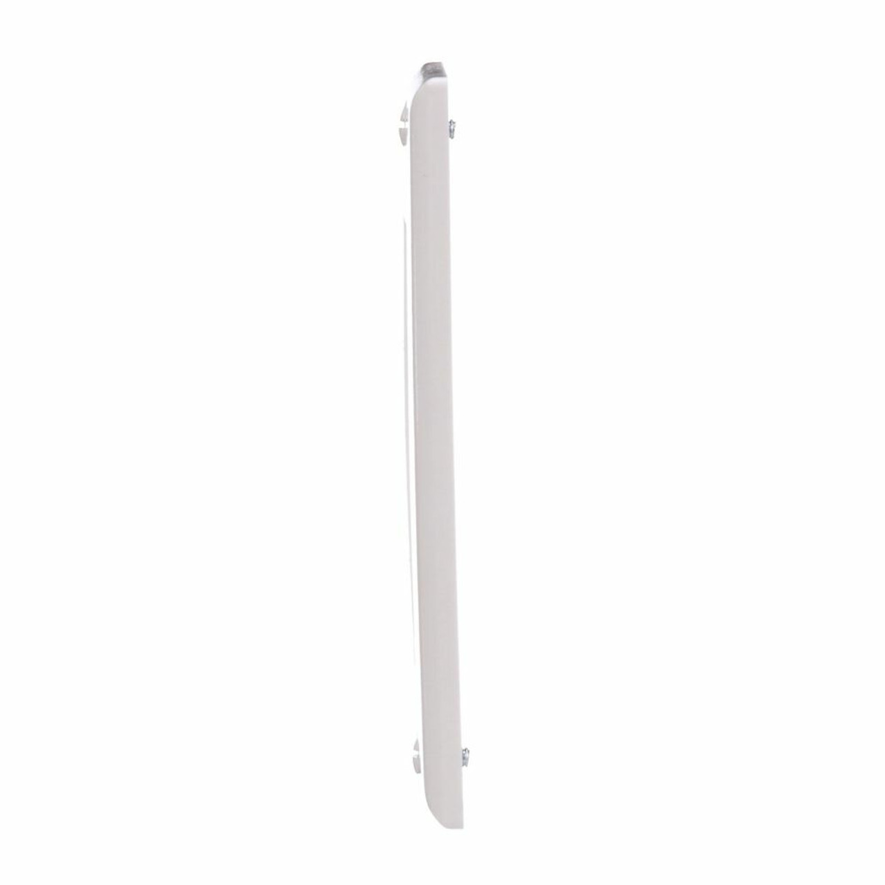 Eaton 2151W-FLW Decorator/GFCI Wall Plate White Thermoset Single Gang Standard