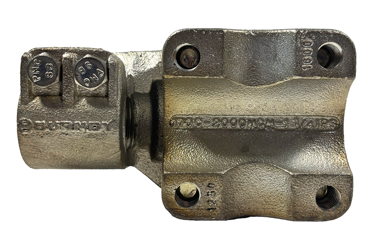 Burndy NDR65548T12 Substation Stud Connector 1700-2000 MCM 1 1/4 IPS Copper