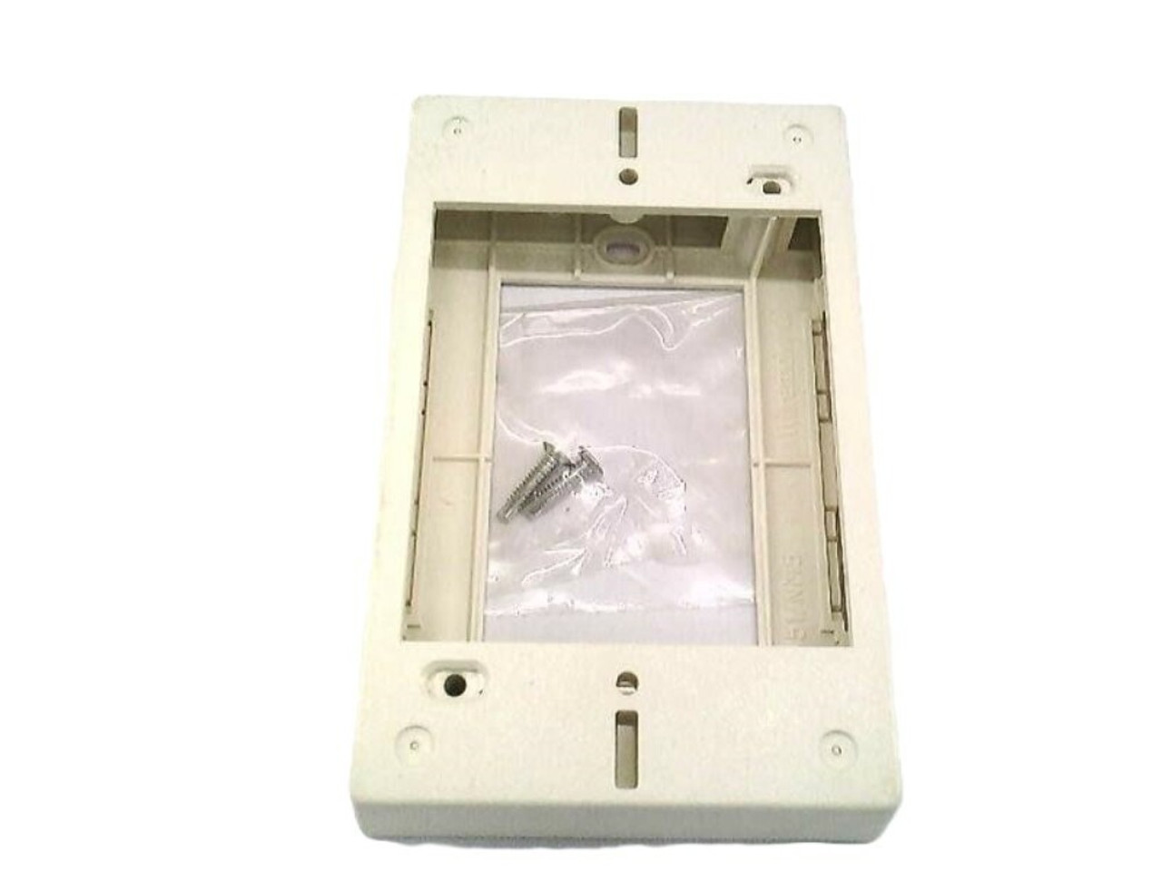 Wiremold 2351 Extension Box Shallow 1 Gang Ivory