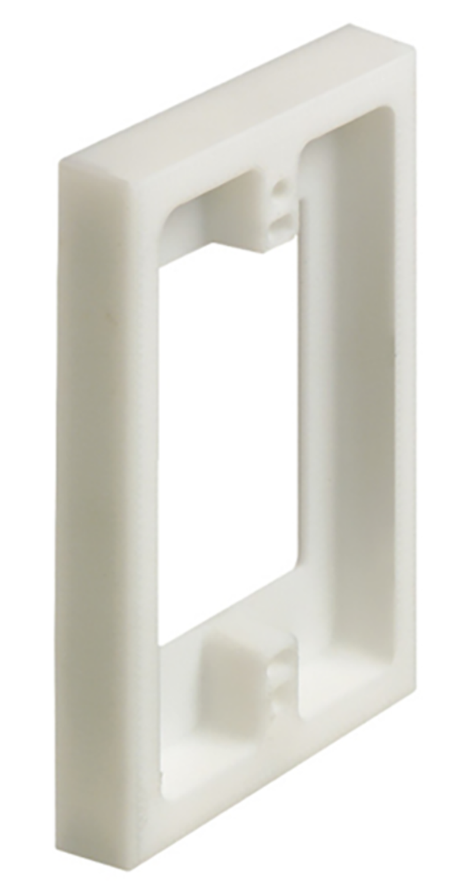 Arlington BES1 Box Extender Single Gang Non-Metallic White Surface Mount