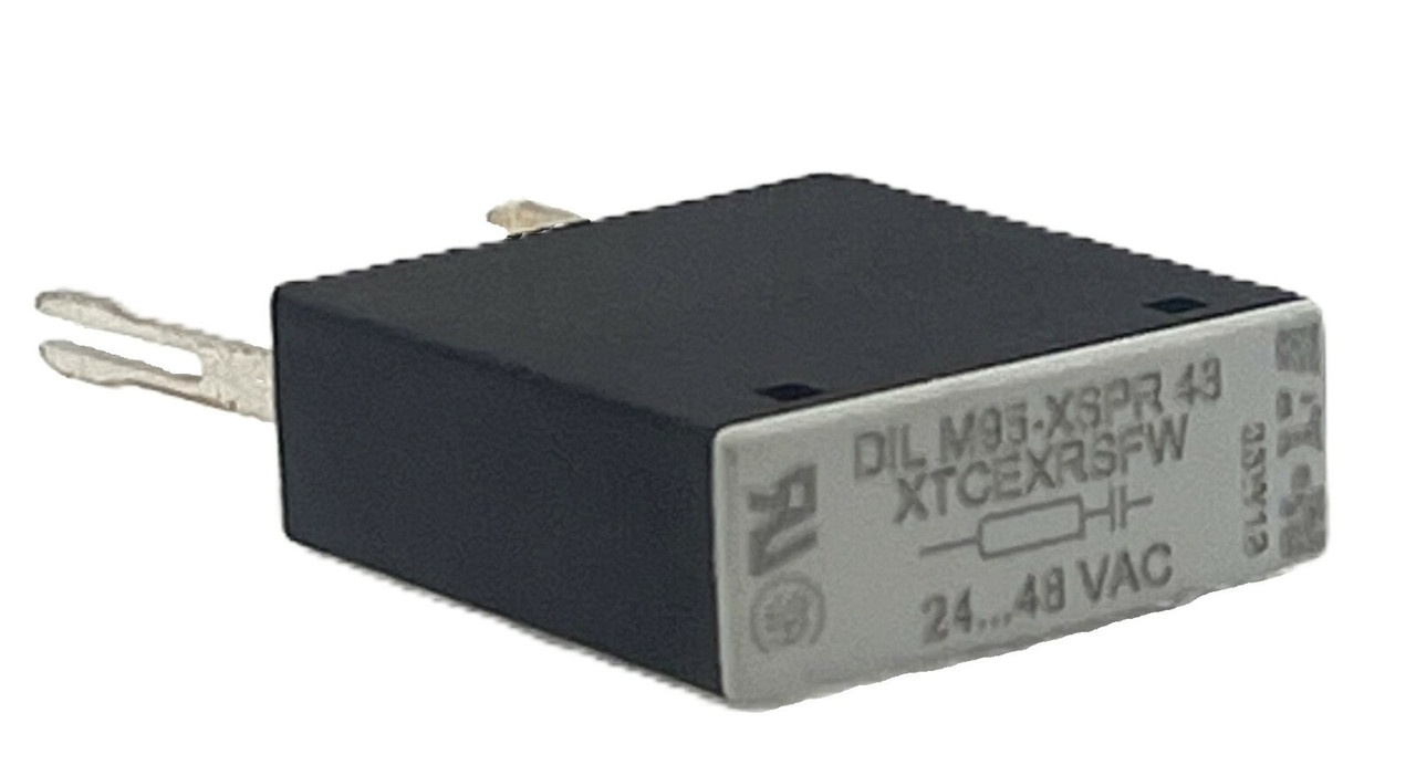Eaton XTCEXRSFW Top Mounted Plug-In RC Suppressor (24-48 volt AC) For Contactors XTCE040D, XTCE050D, XTCE065D, XTCE080F and XTCE095F