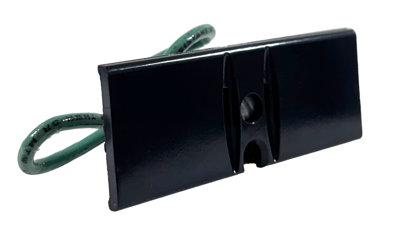 Wiremold 2127G3 Receptacle W/Ground Wire 15A 125V Black