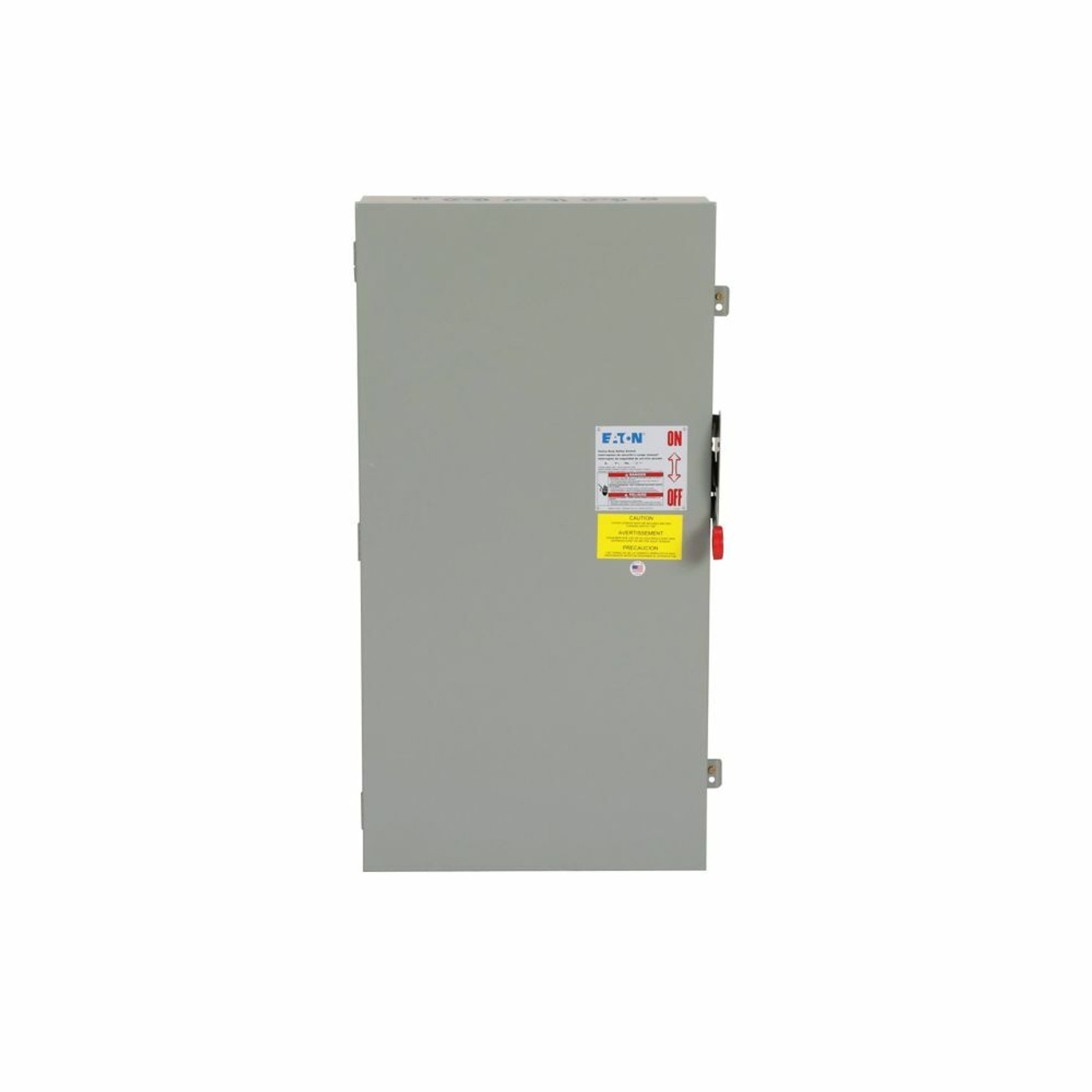 Eaton DH365UGK2 Disconnect 400A 600V 3P 3W NEMA 1 Single Throw Non-Fusible