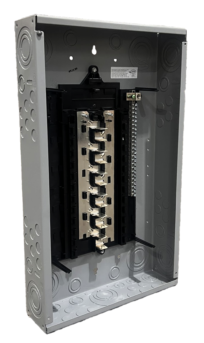 Siemens S2424C1125 Main Breaker or Main Lug Loadcenter – 125A, 120/240V, 1PH, 3W, 24 Spaces, Aluminum Bus, NEMA 1, ES Series